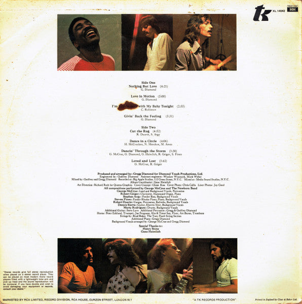 George McCrae : Diamond Touch (LP, Album)