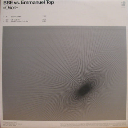 B.B.E. vs. Emmanuel Top : Orion (12")