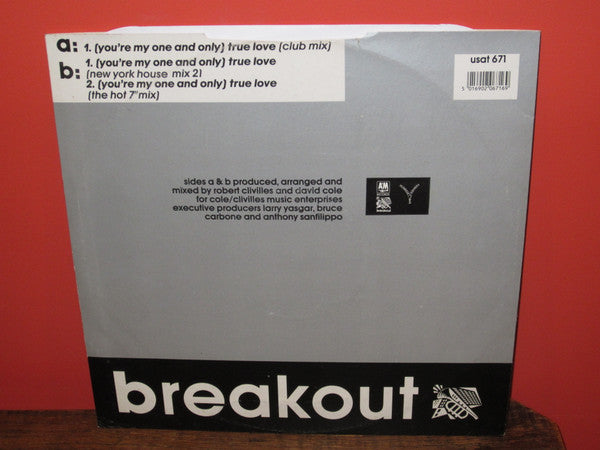Seduction : (You're My One And Only) True Love (12", Promo)