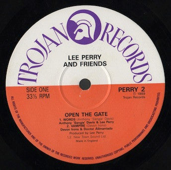Lee Perry & Friends : Open The Gate (3xLP, Comp + Box, Ltd)