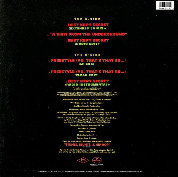 Diamond* And The Psychotic Neurotics : Best Kept Secret (12")