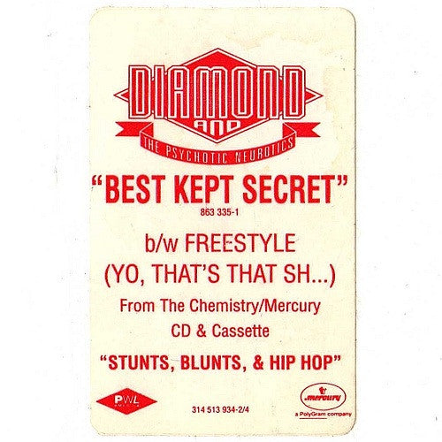 Diamond* And The Psychotic Neurotics : Best Kept Secret (12")