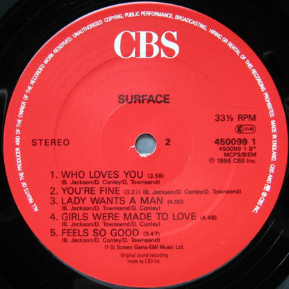 Surface : Surface (LP, Album)