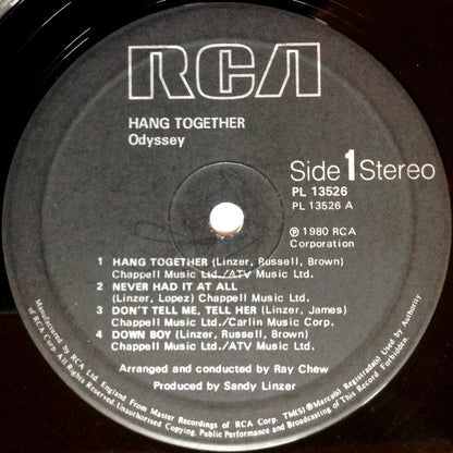 Odyssey (2) : Hang Together (LP, Album)