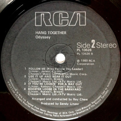 Odyssey (2) : Hang Together (LP, Album)