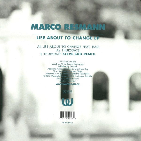 Marco Resmann : Life About To Change EP (12", EP)