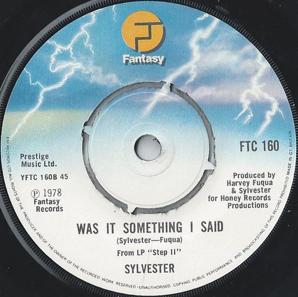 Sylvester : You Make Me Feel (Mighty Real) (7", Single, RP)