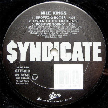 Nile Kings : Dropping Bombs (12")