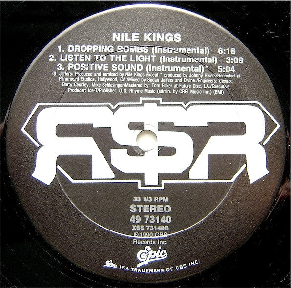 Nile Kings : Dropping Bombs (12")