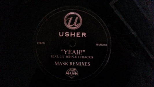 Usher Feat. Lil' Jon & Ludacris : Yeah! (Mask Remixes) (12", Unofficial)