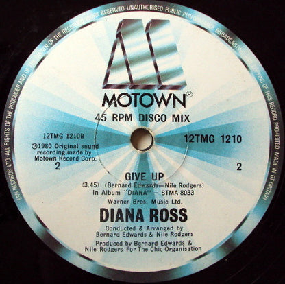 Diana Ross : I'm Coming Out  (12", Single)