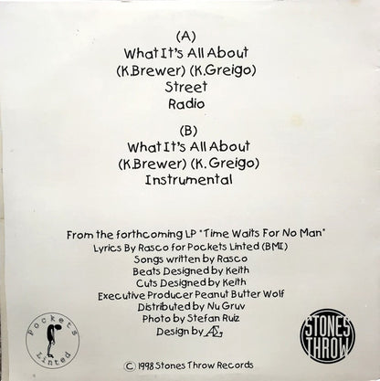 Rasco : What It's All About (12")