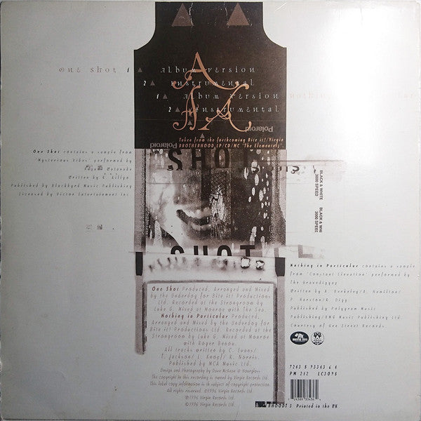 The Brotherhood : One Shot / Nothing In Particular (12")