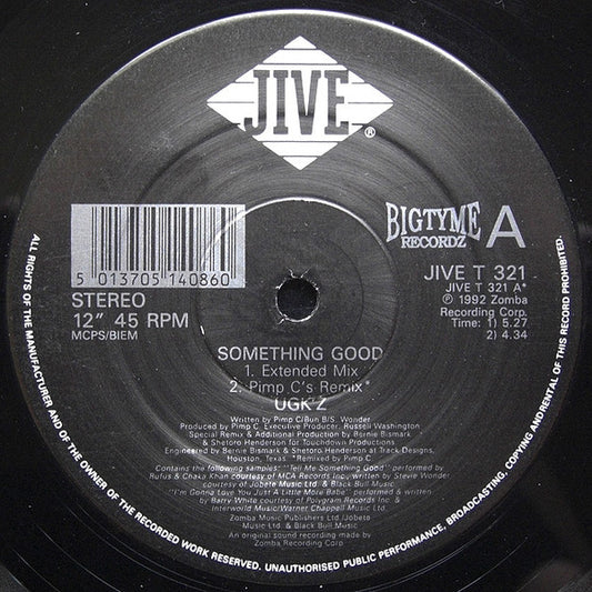 UGK'z* : Something Good (12")