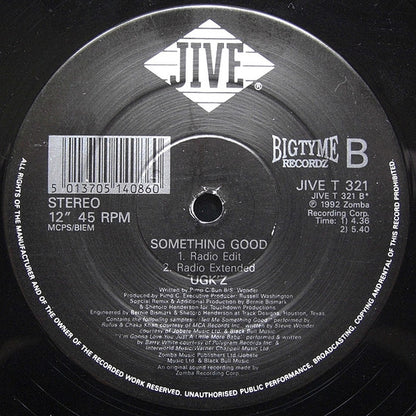 UGK'z* : Something Good (12")