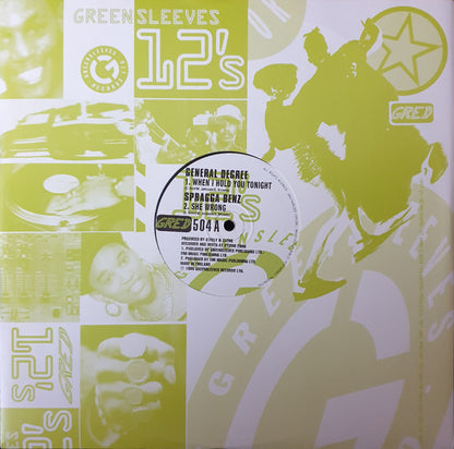 General Degree, Spragga Benz, General B, Frisco Kid : When I Hold You / She Wrong / Bad Inna New Clothes / Matey Get Wild (12")
