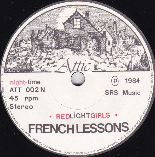 French Lessons : Red Light Girls (7", Single)