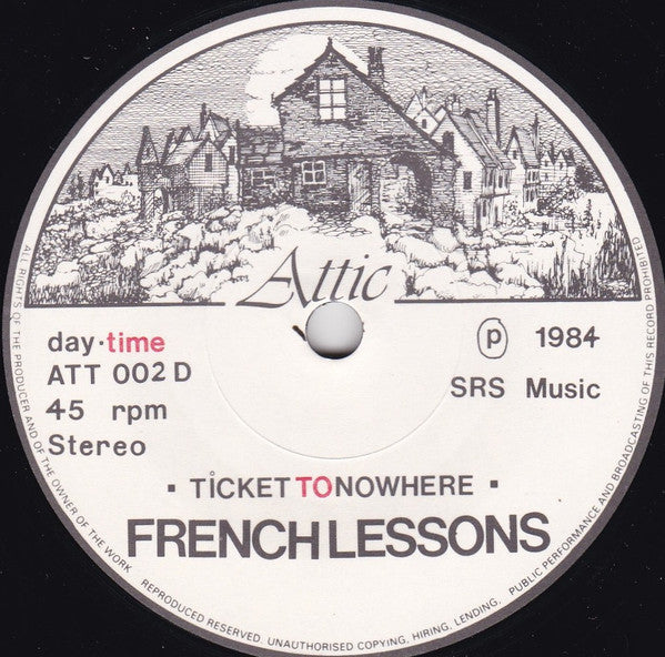 French Lessons : Red Light Girls (7", Single)