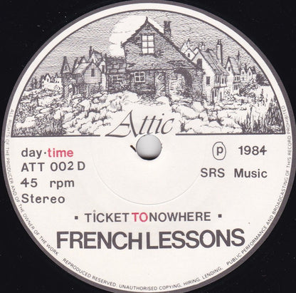 French Lessons : Red Light Girls (7", Single)