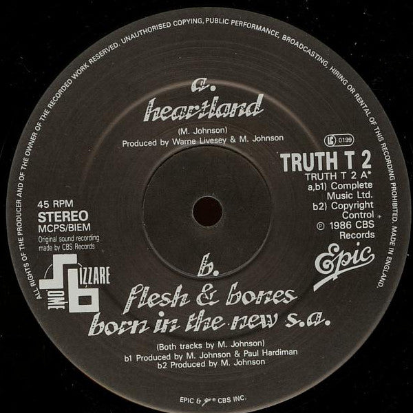 The The : Heartland (12", Single)