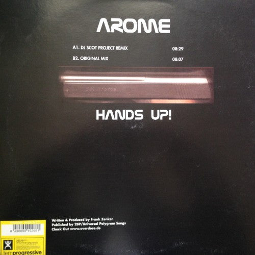 Arome : Hands Up! (12")