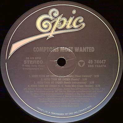 CMW : Hood Took Me Under (12", Single)