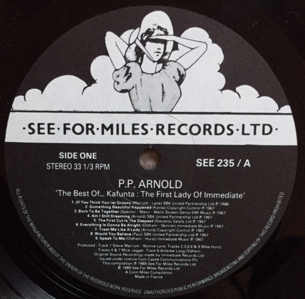 P.P. Arnold : The Best Of... Kafunta : The First Lady Of Immediate  (LP, Comp)