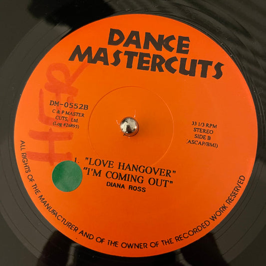 Various : Dance Mastercuts (12")