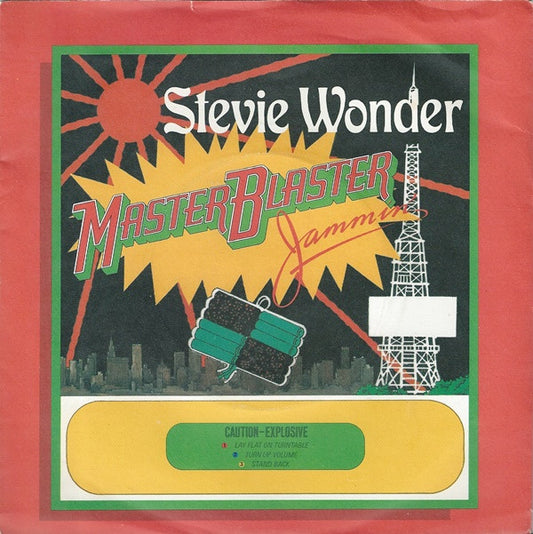 Stevie Wonder : Master Blaster (Jammin') (7", Single, Pus)
