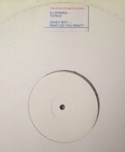 DJ Sparks (2) & Davey Boy : Topkat / What Do You Want? (12")