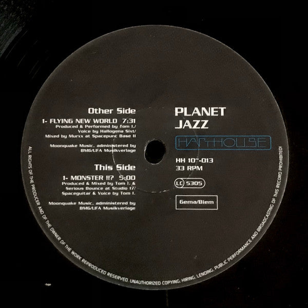 Planet Jazz : Flying New World (10")