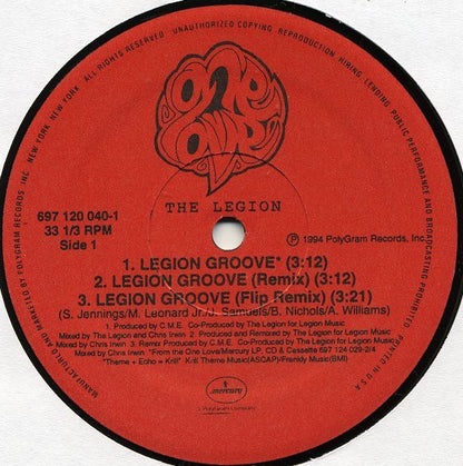 The Legion : Legion Groove (12")