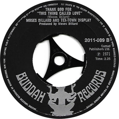 Moses Dillard & Tex-Town Display : Our Love Is True (7")