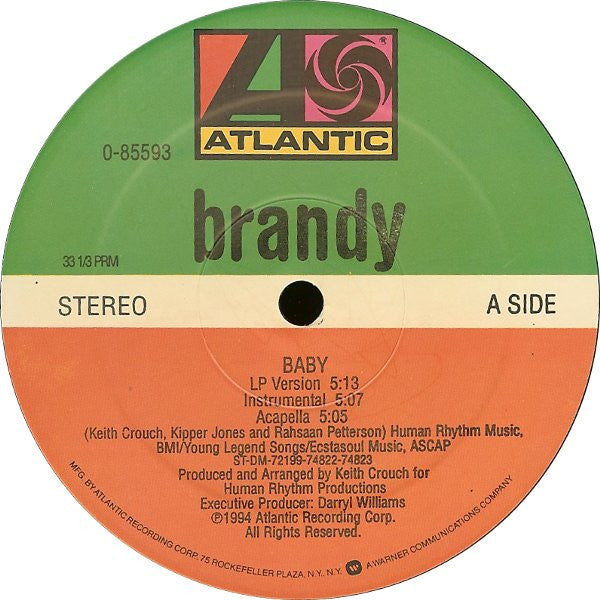 Brandy (2) : Baby (12", Single)