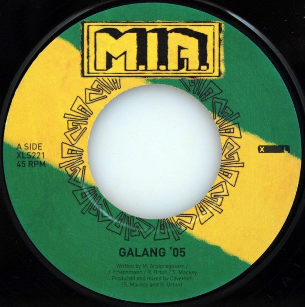 M.I.A. (2) : Galang '05 (7", Single)