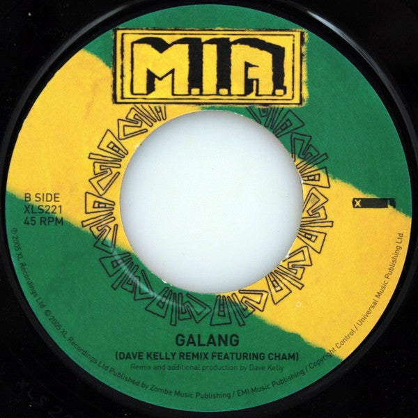 M.I.A. (2) : Galang '05 (7", Single)
