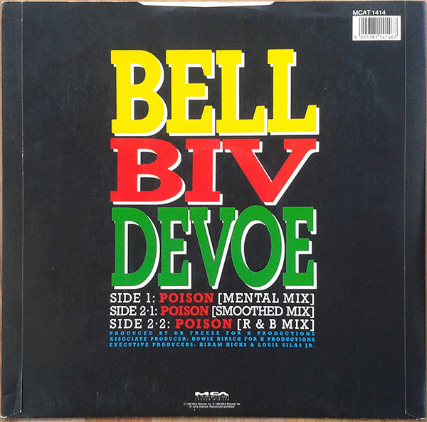 Bell Biv DeVoe : Poison (12")