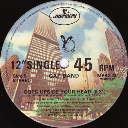 The Gap Band : Yearning For Your Love / Oops Upside Your Head (12", Single)
