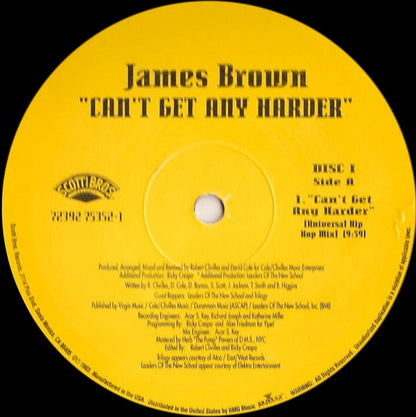 James Brown : Can't Get Any Harder (2x12", Single)