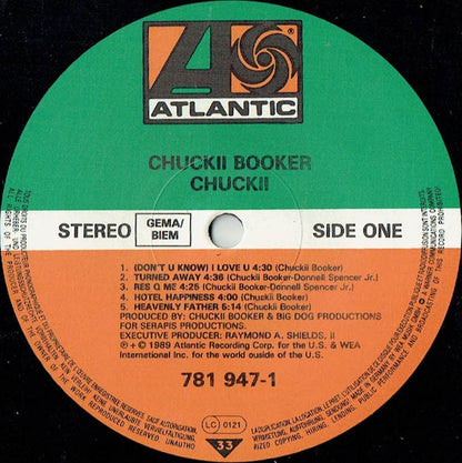 Chuckii Booker : Chuckii (LP, Album)