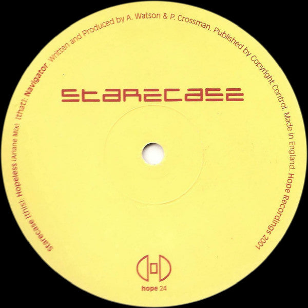 Starecase : Hopeless / Navigator (12")