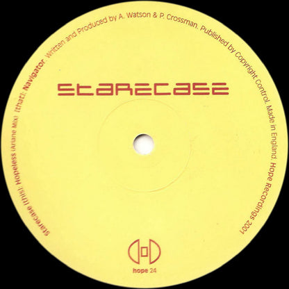 Starecase : Hopeless / Navigator (12")