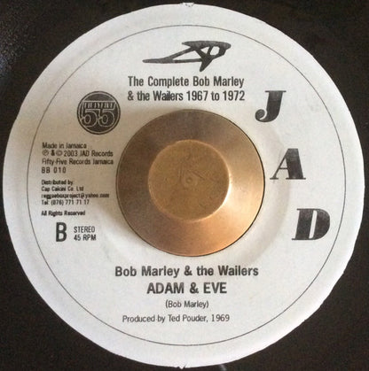 Bob Marley & The Wailers : Wisdom / Adam & Eve (7", RE)