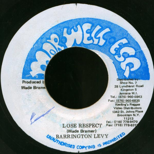 Barrington Levy / Trinity (4) : Lose Respect / Read Up Yu Bible (7", RE)