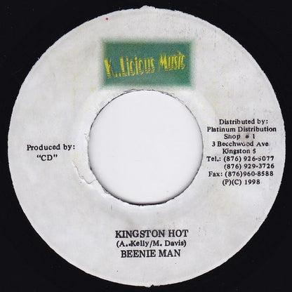 Beenie Man : Kingston Hot (7")