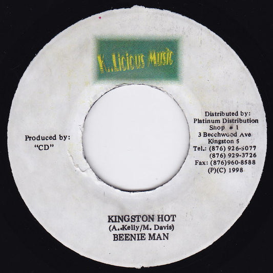 Beenie Man : Kingston Hot (7")
