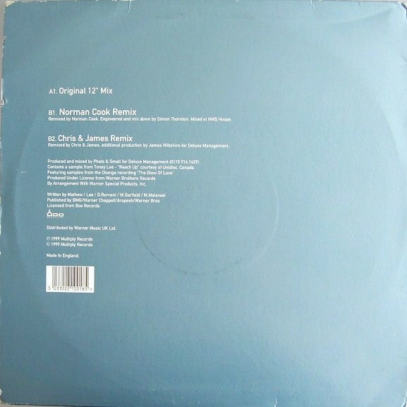 Phats & Small Present Mutant Disco : Turn Around (12")