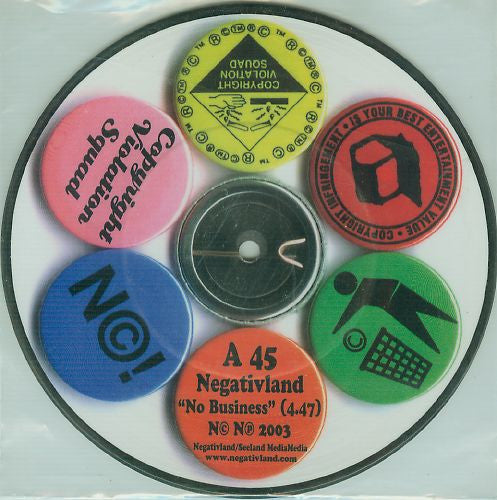 Negativland / Shame 69 : Showbusiness / No Business (7", Pic)