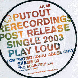 Negativland / Shame 69 : Showbusiness / No Business (7", Pic)