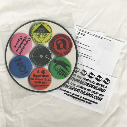 Negativland / Shame 69 : Showbusiness / No Business (7", Pic)